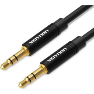 Кабель Vention аудио Jack 3,5 mm M/Jack 3,5 mm M  - 1м Черный - купить недорого в Луганске в интернет-магазине КЛИК