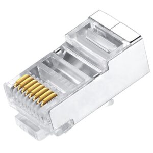 Коннектор Gembird коннектор RJ45 8P8C (100 шт. в уп) без вставки - купить недорого в Луганске в интернет-магазине КЛИК