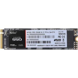 Накопитель SSD M.2 Netac N930E Pro PCIe 3 x4 M.2 2280 NVMe 3D NAND SSD 256GB, R/W up to 2040/1270MB/ - купить недорого в Луганске в интернет-магазине КЛИК