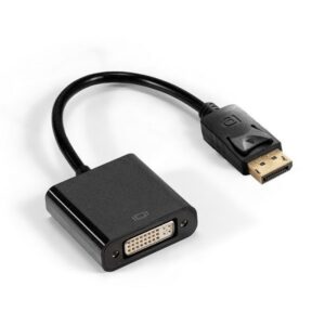 Кабель-переходник DisplayPort-DVI ExeGate EX-DPM-DVIF-0.1 (20M/19F, 0,1м) - купить недорого в Луганске в интернет-магазине КЛИК