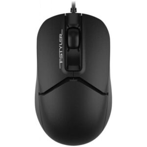Мышь проводная A4Tech Fstyler FM12 черный оптическая (1200dpi) USB (3but) - купить недорого в Луганске в интернет-магазине КЛИК