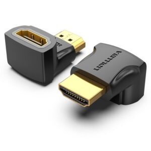 Адаптер-переходник Vention HDMI v2.0 19M/19F угол 90 - купить недорого в Луганске в интернет-магазине КЛИК