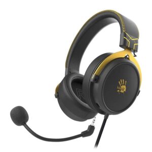 Наушники с микрофоном A4Tech Bloody M590i желтый/серый 1м мониторные USB оголовье - купить недорого в Луганске в интернет-магазине КЛИК