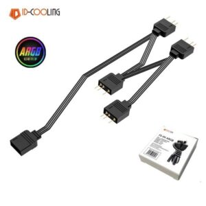 Кабель-разветвитель 1/4 ID-COOLING FS-04 ARGB (5V, 3 pin) Retail - купить недорого в Луганске в интернет-магазине КЛИК