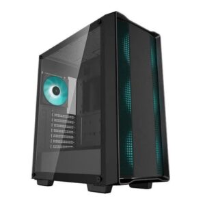 Корпус Deepcool CC560 V2 черный без БП ATX 4x120mm 1xUSB2.0 1xUSB3.0 audio - купить недорого в Луганске в интернет-магазине КЛИК