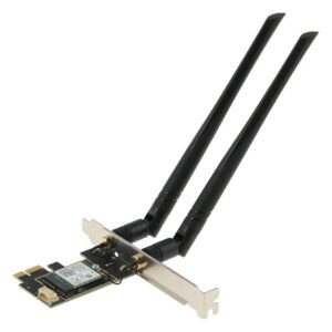 Сетевой адаптер Wi-Fi + Bluetooth Cudy WE3000 АХ5400 PCI Express (ант.внеш.съем) 2ант. - купить недорого в Луганске в интернет-магазине КЛИК