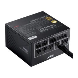 Блок питания ADATA XPG COREREACTORIIVE850G-BKCEU, 850Вт, 80 PLUS Gold, 120мм, модульный, черный - купить недорого в Луганске в интернет-магазине КЛИК