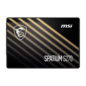 Накопитель SSD MSI SPATIUM S270, 960Gb, 2.5", SATA III, R/W 500/450 - купить недорого в Луганске в интернет-магазине КЛИК