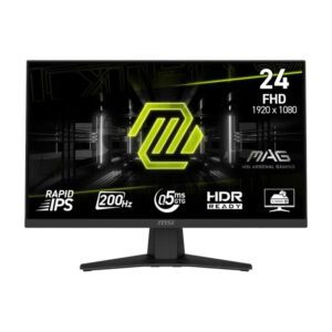 Монитор 23.8" MSI MAG 244F IPS 1920x1080, 200 Гц, 0.5 мс, 16:9, 300 кд/м², HDMI 2.0b, DP, USB-C - купить недорого в Луганске в интернет-магазине КЛИК