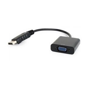 Переходник DisplayPort - VGA Cablexpert A-DPM-VGAF-02, 20M/15F, кабель 15 см, пакет - купить недорого в Луганске в интернет-магазине КЛИК