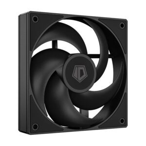 Вентилятор для корпуса ID-Cooling AS-120-K черный, 120 мм, 2000 об/мин, 27.2 дБ, 4 pin - купить недорого в Луганске в интернет-магазине КЛИК