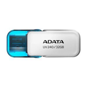 Флешка USB ADATA UV240 (AUV240-32G-RWH), 32Gb, USB 2.0, R/W 15/5, белый/синий