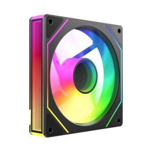 Вентилятор для корпуса Bloody CF-11 LCD ARGb 120х120x25 черный 4-pin 32дБ (упак.:1шт) (CF-11-ARGb120