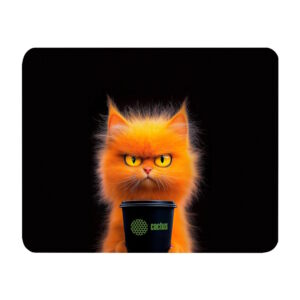 Коврик для мыши Cactus Red Cat 220x180x2мм (CS-MP-P11XS)