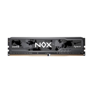 Оперативная память Apacer Nox, DDR5, 16Gb (1x16 GB), 6000 MHz, CL40, DIMM, радиатор, черный