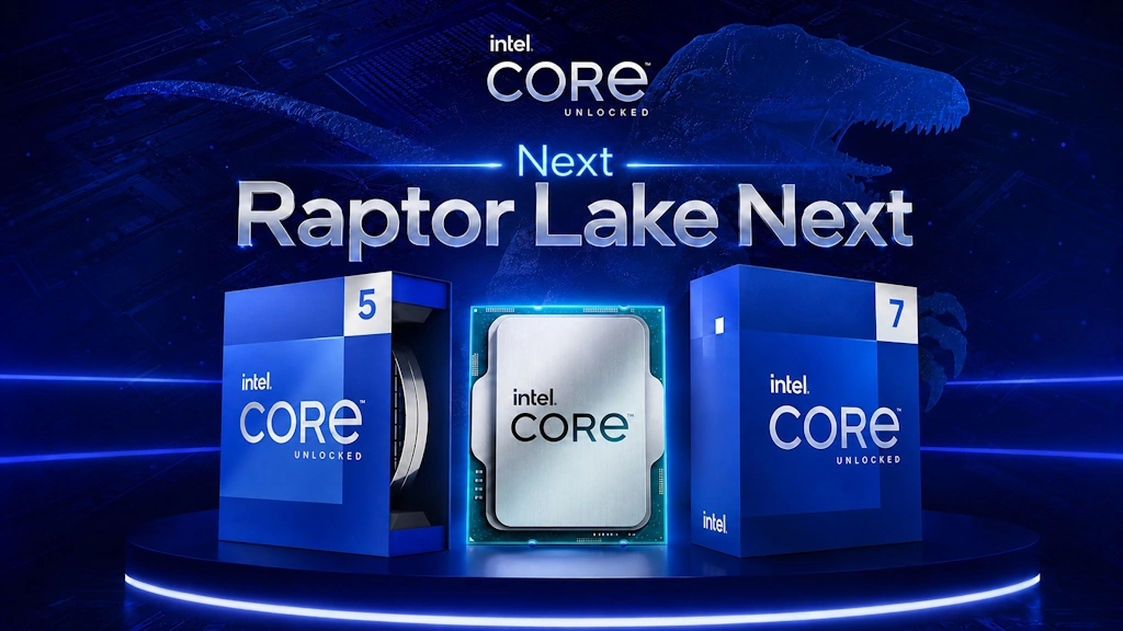 Процессоры для настольных ПК Raptor Lake Next