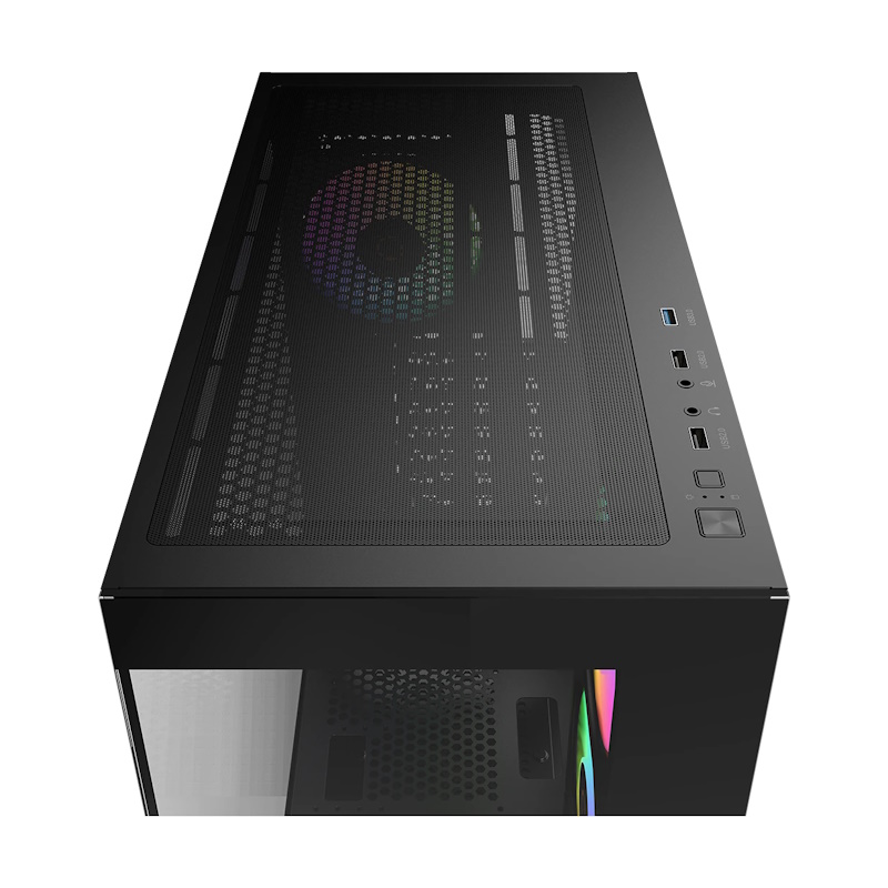 Компьютерный корпус Ocypus Gaммa C72 BK ARGB ATX, black, 4 ARGB fans Компьютерный корпус Ocypus Gaммa C72 BK ARGB ATX, black, 4 ARGB fans - фото 3