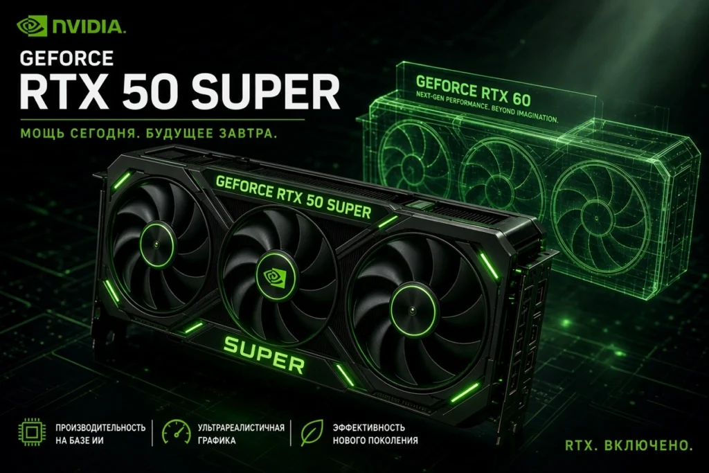 Выход NVIDIA GeForce RTX 50 Super: последние новости и когда ждать RTX 6000 серии - фото 3